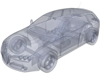 Alfa Romeo 159 SW 3D Model