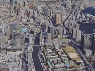 Tokyo City, Japan (2019) 3D Model