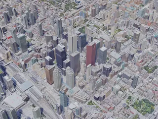 Toronto City, ON, Canada (2019) 3D Model