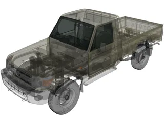 Toyota Land Cruiser [J71] 3D Model