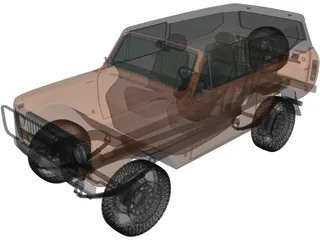 International Scout II (1976) 3D Model