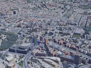 Berlin City, Germany (2019) 3D Model