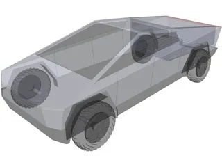 Tesla Cybertruck 3D Model