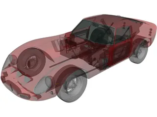 Ferrari 250 GTO (1962) 3D Model