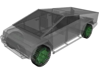 Tesla Cybertruck 3D Model