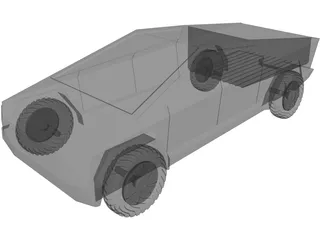 Tesla Cybertruck 3D Model