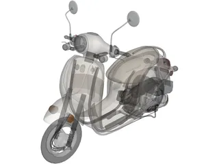 Honda Metropolitan (2013) 3D Model