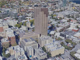 Portland City, OR, USA (2019) 3D Model