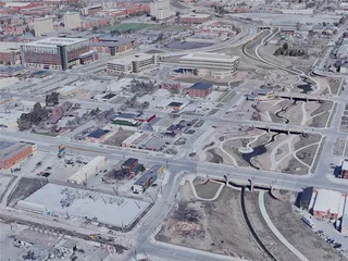 Lincoln City, NE, USA (2019) 3D Model
