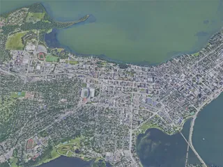 Madison City, WI, USA (2019) 3D Model