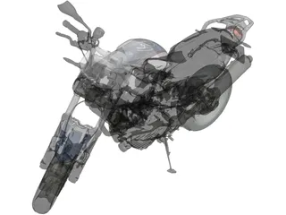 BMW F800R 3D Model