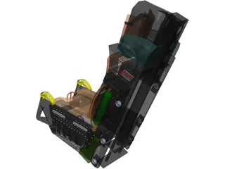 Ejection Seat 3D Model