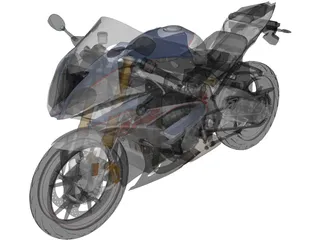 BMW S 1000 RR (2018) 3D Model