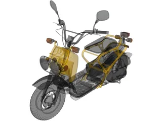 Honda Zoomer 50 (2005) 3D Model