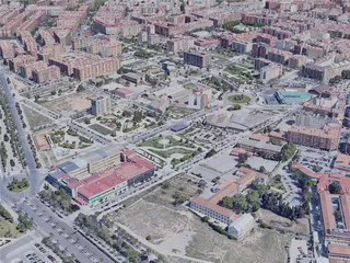 Valencia City, Spain (2019) 3D Model