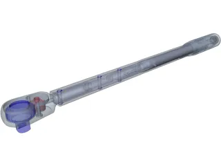 Torque Wrench 3D Model