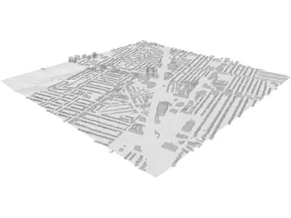 Toronto City Block 3D Model