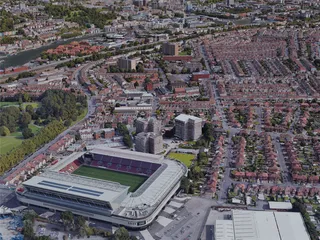 Bristol City, UK (2019) 3D Model