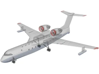 Beriev Be-200 Altair 3D Model