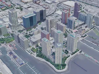 Jersey City, NJ, USA (2019) 3D Model