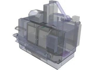 CNC Printer 3D Model