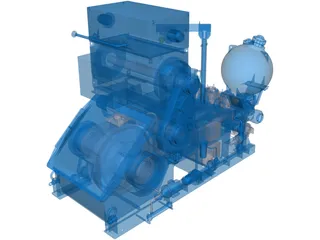 Pressure Pump 3D Model