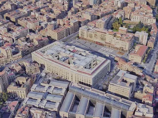 Palermo City, Italy (2019) 3D Model