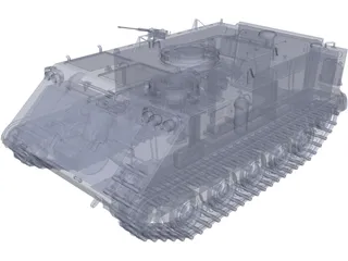 M113 APC1 3D Model