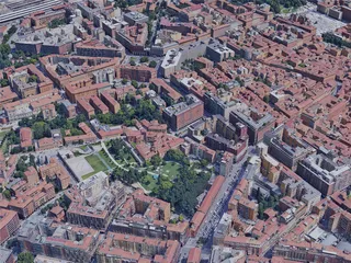 Bologna City, Italy (2019) 3D Model