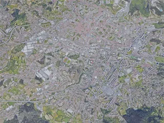 Braga City, Portugal (2019) 3D Model