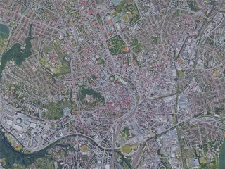 Brno City, Czechia (2019) 3D Model