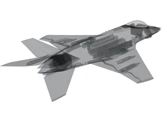 Mikoyan MiG-41F 3D Model