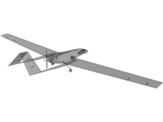 Bayraktar TB2 Tactical UAS 3D Model