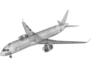 Bombardier CS300 3D Model