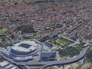 Porto City, Portugal (2019) 3D Model