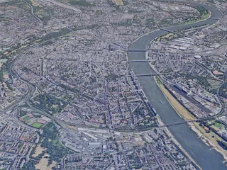 Cologne City, Germany (2019) 3D Model