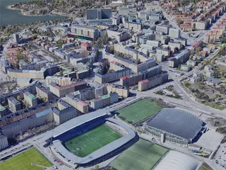 Helsinki City, Finland (2019) 3D Model