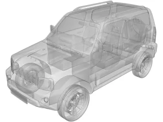 Suzuki Jimny (2013) 3D Model