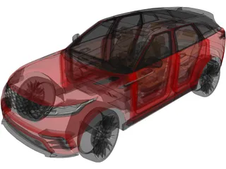 Range Rover Velar HSE Dynamic 3D Model