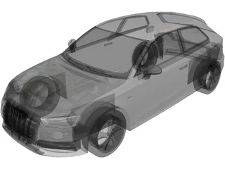 Audi A3 (2013) 3D Model