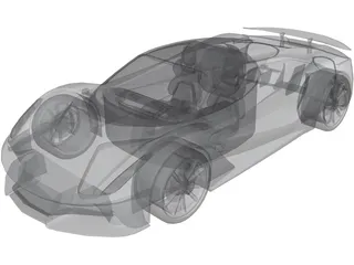 Lotus Evija Concept (2020) 3D Model