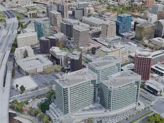 San Jose City, CA, USA (2019) 3D Model