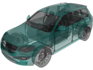 Volkswagen T-Cross (2019) 3D Model