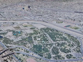 El Paso City, TX, USA (2019) 3D Model
