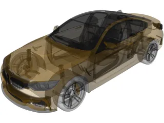 BMW M4 3D Model