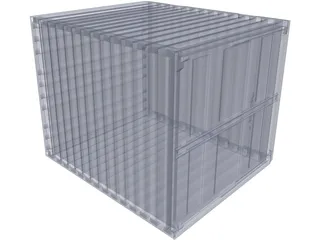 Container 10ft 3D Model
