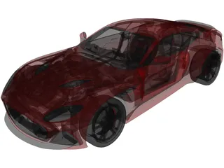 Aston Martion DBS Superleggera (2019) 3D Model