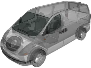 Hyundai H1 iLoad (2010) 3D Model