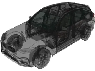 BMW X3 xLine [G01] (2018) 3D Model