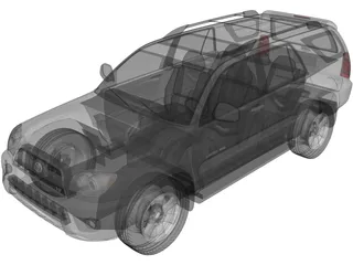 Toyota 4Runner (2009) 3D Model